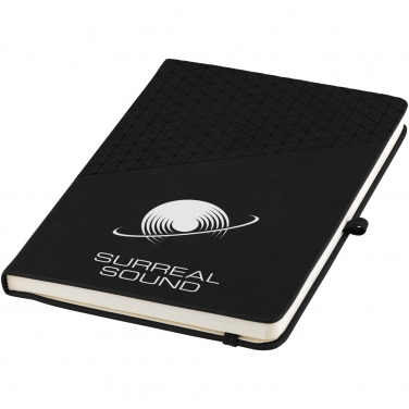 Logo trade corporate gift photo of: Theta A5 hard cover notebook