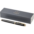 Parker IM rollerball pen, Solid black / Gold