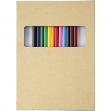 Logo trade promotional gifts image of: Pablo colouring set with drawing paper