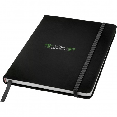 Logo trade promotional giveaways picture of: Spectrum A5 notebook with blank pages