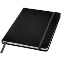 Spectrum A5 notebook with blank pages, Solid black