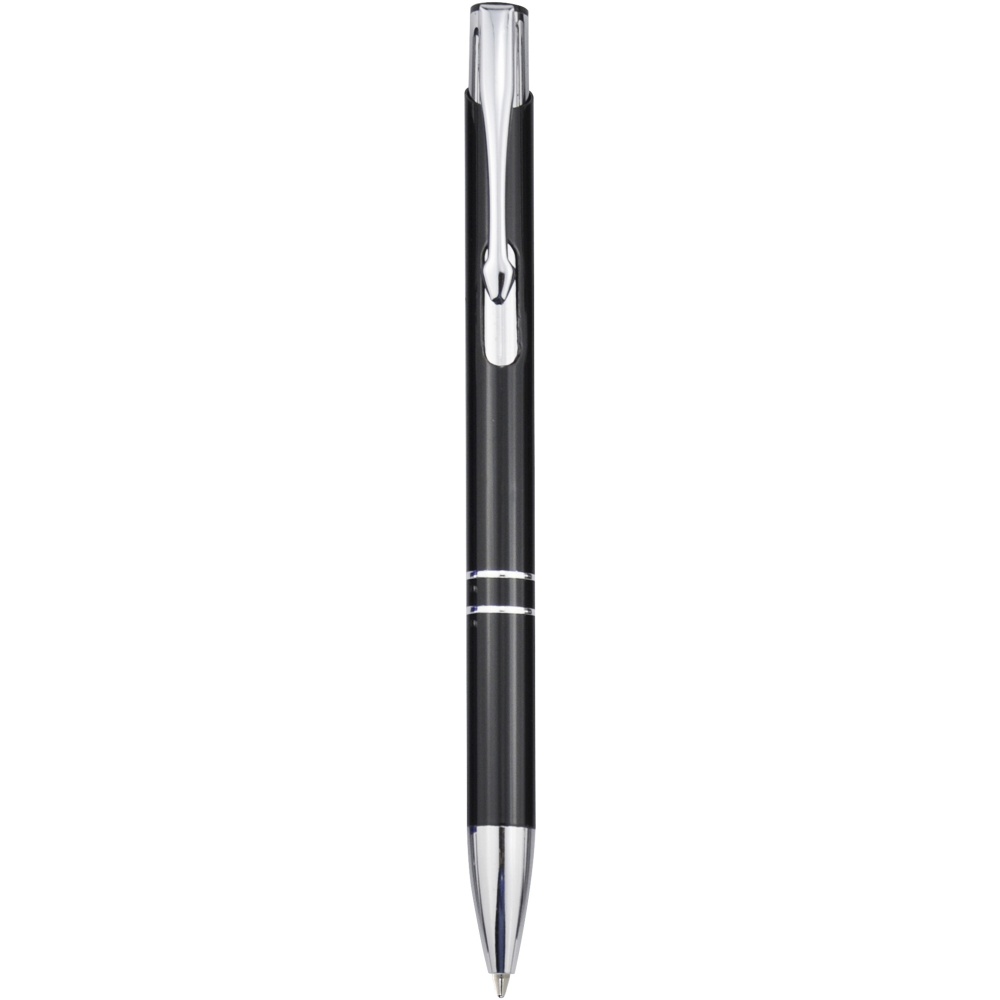 Logotrade promotional merchandise picture of: Moneta aluminium click ballpoint pen