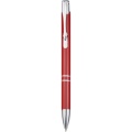 Moneta aluminium click ballpoint pen, Red