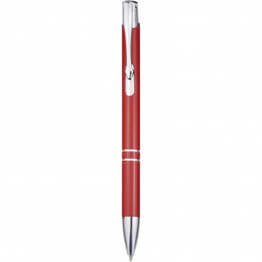 Logotrade promotional item picture of: Moneta aluminium click ballpoint pen