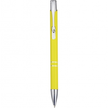 Logo trade promotional items picture of: Moneta aluminium click ballpoint pen