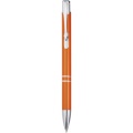 Moneta aluminium click ballpoint pen, Orange