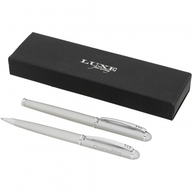 Logo trade promotional items image of: Andante duo pen gift set