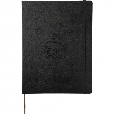 Logo trade promotional items image of: Moleskine Classic XL hard cover notebook - ruled