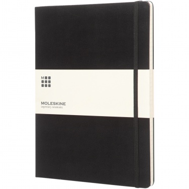 Logo trade promotional products image of: Moleskine Classic XL hard cover notebook - ruled