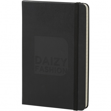 Logo trade promotional merchandise image of: Moleskine Classic M hard cover notebook - ruled