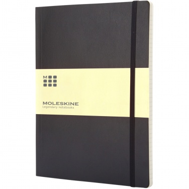 Logotrade promotional item image of: Moleskine Classic XL soft cover notebook - ruled