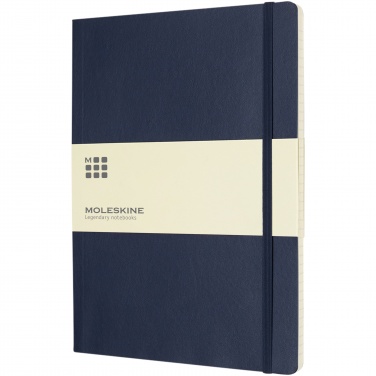 Logo trade business gift photo of: Moleskine Classic XL soft cover notebook - ruled