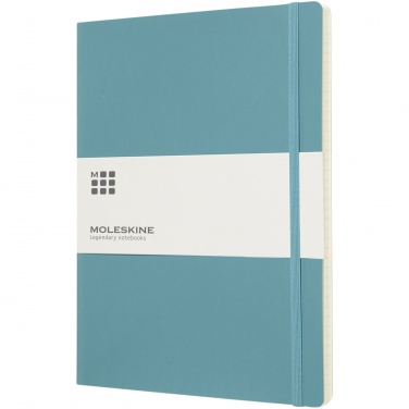 Logo trade corporate gifts image of: Moleskine Classic XL soft cover notebook - ruled