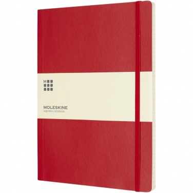 Logotrade promotional giveaway picture of: Moleskine Classic XL soft cover notebook - ruled