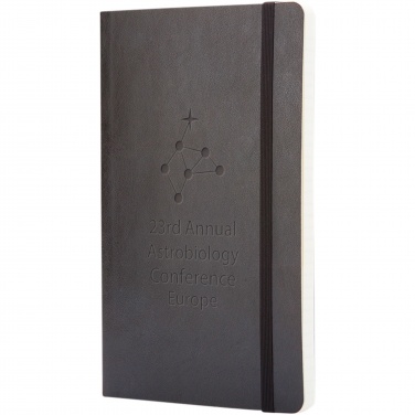 Logo trade promotional merchandise photo of: Moleskine Classic PK soft cover notebook - ruled