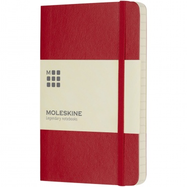 Logo trade promotional products image of: Moleskine Classic PK soft cover notebook - ruled