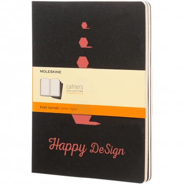 Logo trade business gifts image of: Moleskine Cahier Journal XL - ruled