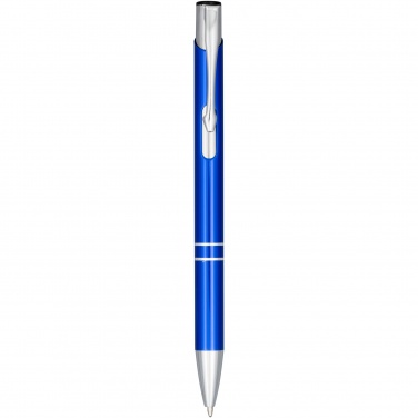 Logotrade promotional merchandise image of: Moneta anodized aluminium click ballpoint pen