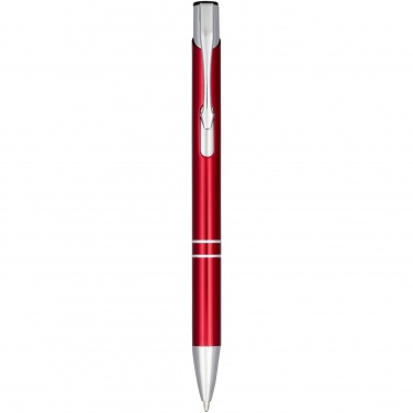 Logotrade promotional giveaways photo of: Moneta anodized aluminium click ballpoint pen