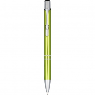 Logotrade promotional giveaway picture of: Moneta anodized aluminium click ballpoint pen