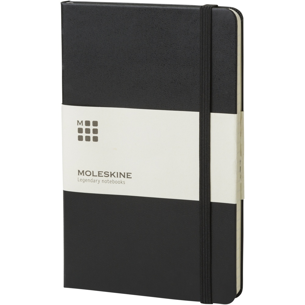 Logo trade corporate gifts picture of: Moleskine Classic L hard cover notebook - plain