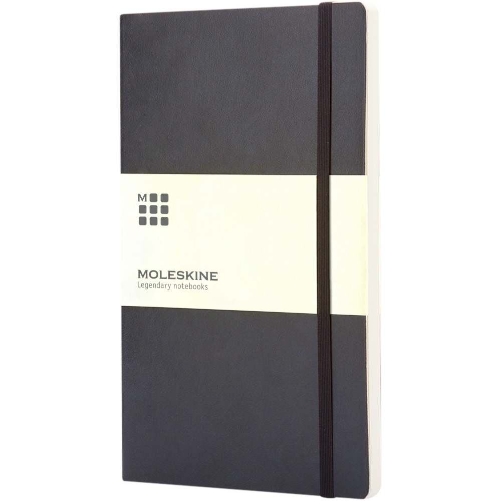 Logotrade promotional gift picture of: Moleskine Classic L soft cover notebook - plain