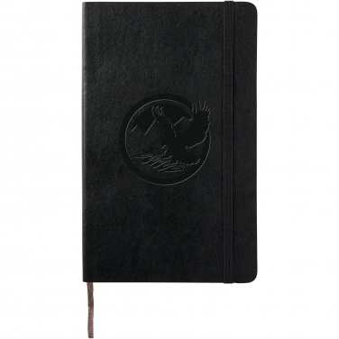 Logo trade advertising products image of: Moleskine Classic L soft cover notebook - plain