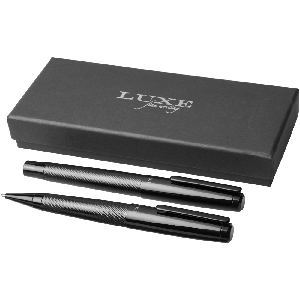 Logotrade promotional item image of: Gloss duo pen gift set