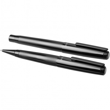 Logo trade business gift photo of: Gloss duo pen gift set