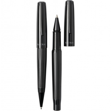 Logo trade promotional gifts image of: Gloss duo pen gift set