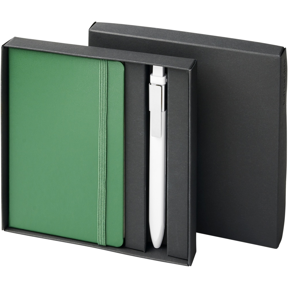 Logotrade promotional merchandise picture of: Moleskine Bundle giftbox pocket (notebook + pen)