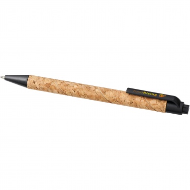 Logotrade advertising products photo of: Midar cork and wheat straw ballpoint pen