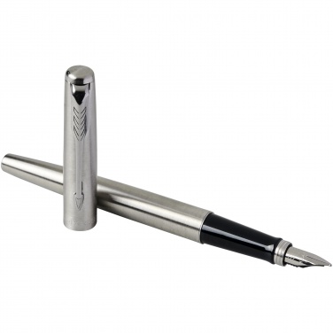 Logotrade promotional item image of: Parker Jotter stainless steel fountain pen