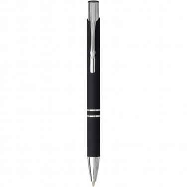 Logotrade promotional item image of: Moneta soft touch ballpoint pen