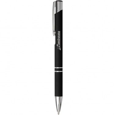 Logotrade advertising product image of: Moneta soft touch ballpoint pen