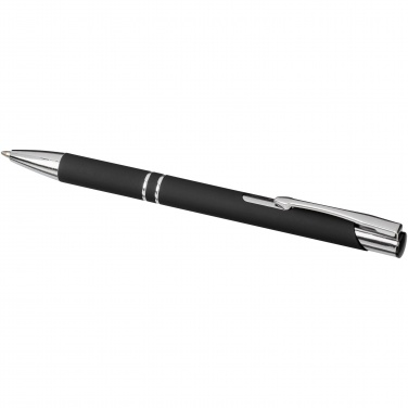 Logotrade promotional product picture of: Moneta soft touch ballpoint pen