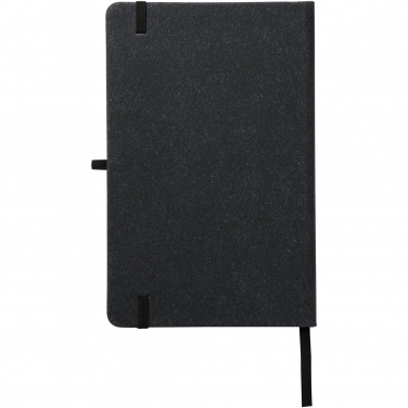 Logo trade advertising products picture of: Atlana leather pieces notebook