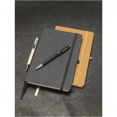 Logotrade promotional gift picture of: Atlana leather pieces notebook