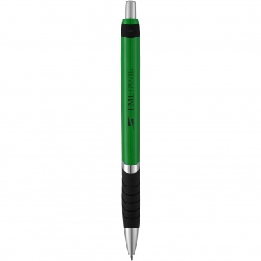 Logotrade promotional gift picture of: Turbo ballpoint pen with rubber grip