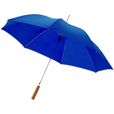 Logo trade advertising product photo of: Lisa 23" auto open umbrella with wooden handle