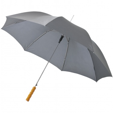 Logotrade promotional item picture of: Lisa 23" auto open umbrella with wooden handle