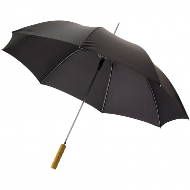 Logotrade promotional giveaway image of: Lisa 23" auto open umbrella with wooden handle