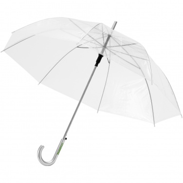 Logo trade advertising products picture of: Kate 23" transparent auto open umbrella