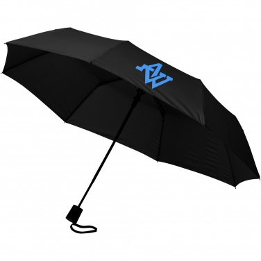 Logo trade promotional merchandise photo of: Wali 21" foldable auto open umbrella