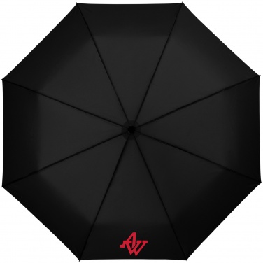 Logo trade promotional items image of: Wali 21" foldable auto open umbrella