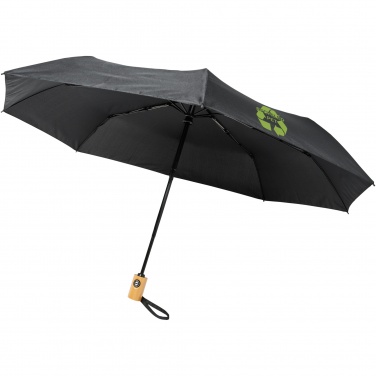 Logotrade promotional merchandise image of: Bo 21" foldable auto open/close recycled PET umbrella