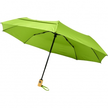 Logotrade promotional gift image of: Bo 21" foldable auto open/close recycled PET umbrella