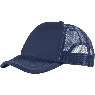 Logo trade corporate gifts image of: Trucker 5 panel cap