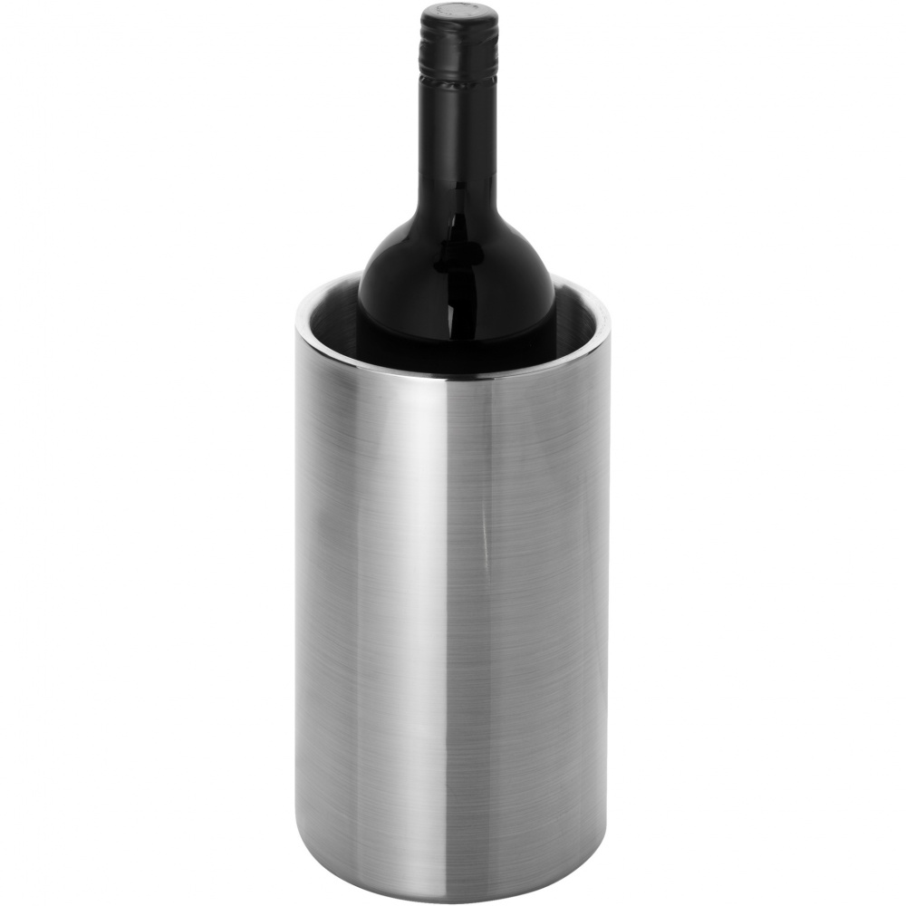 Logo trade promotional gifts picture of: Cielo double-walled stainless steel wine cooler