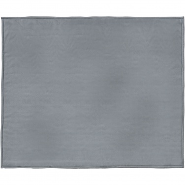 Logo trade promotional items image of: Springwood soft fleece and sherpa plaid blanket